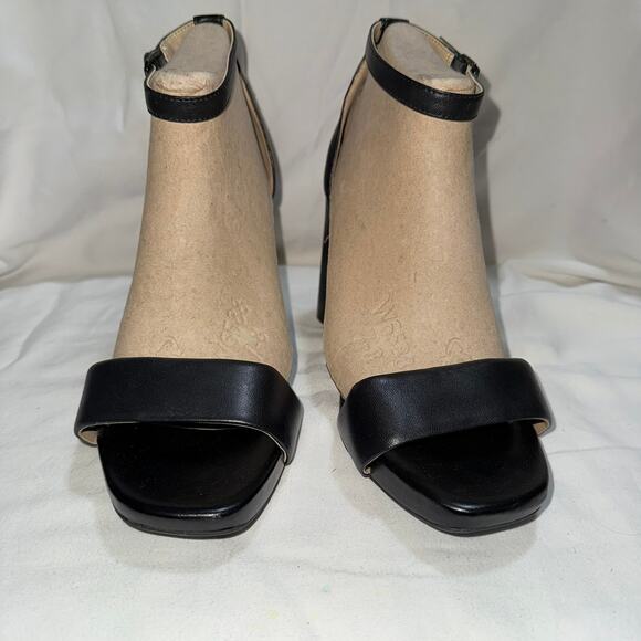 Naturalizer NEW Joy Square Toe Ankle Strap Dress Sandals Sz 8.5W - Picture 5 of 9